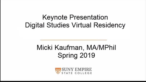 Thumbnail for spring 19 virtual residency