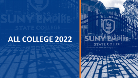 Thumbnail for entry AC *Meeting of the 2022 College Assembly and State of the College Address