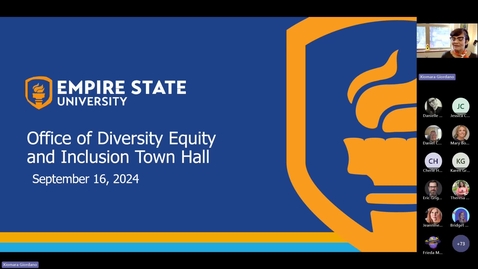 Thumbnail for ODEI Town Hall - September 16, 2024