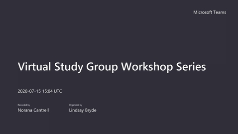 Thumbnail for Using Moodle and MS Teams to Teach at a Distance –July 15th @ 11 am