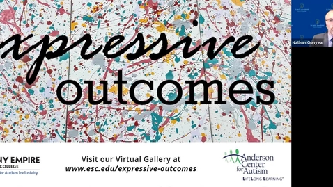 Thumbnail for entry Expressive Outcomes SUNY ESC Gallery Opening