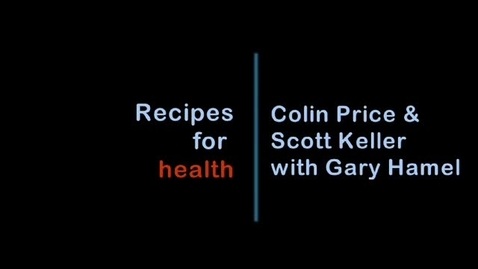 Thumbnail for Beyond Performance: Recipes for Health - HRMS 4020