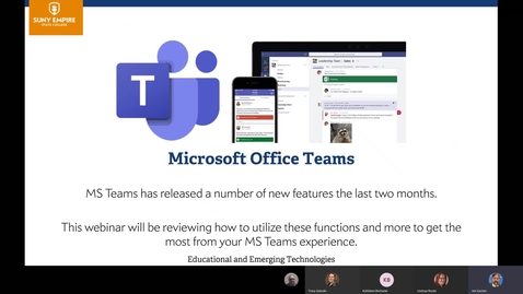 Thumbnail for New Features in MS Teams - 6/9/20