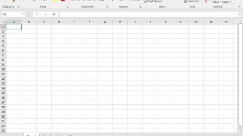 Thumbnail for entry Excel: Working with Functions Part 2: Using Ranges of Cells