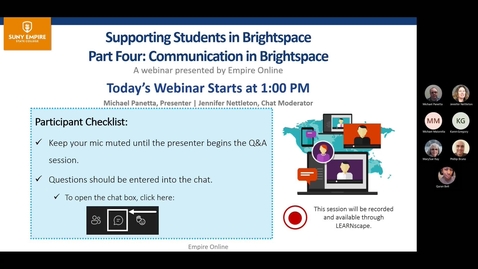 Thumbnail for entry Bright Innovations to Engage Students - Part 4 - Communication-8/4/22