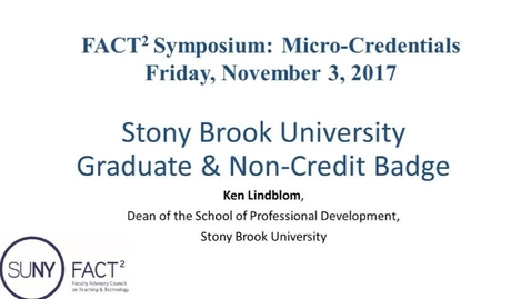 Thumbnail for Stony Brook University Graduate &amp; Non-Credit Badge