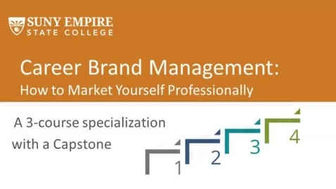 Thumbnail for Career Brand Management Specialization