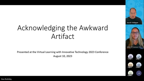 Thumbnail for Acknowledging the Awkward Artifact