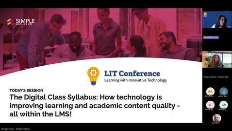 Thumbnail for The Digital Class Syllabus: How technology is improving learning and academic content quality - all within the LMS!