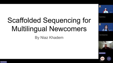 Thumbnail for Scaffolded Sequencing for Multilingual Newcomers