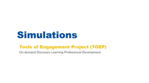 Thumbnail for Simulations Webinar - 02/07/17