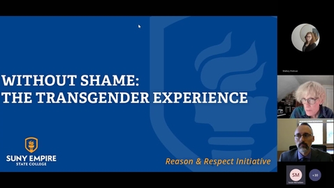 Thumbnail for entry Reason and Respect: Without Shame: The Transgender Experience - June 27, 2022