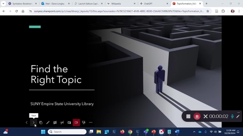 Thumbnail for Find the Right Topic