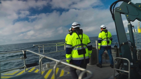 Thumbnail for Instalación de monopilotes en el parque eólico marino Windanker  