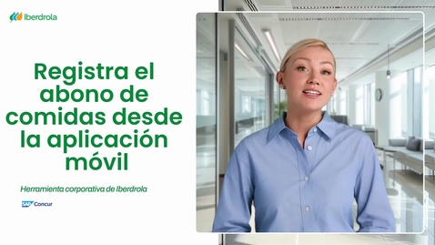 Thumbnail for Mis gastos y viajes - Registra el abono de comidas desde la aplicación móvil