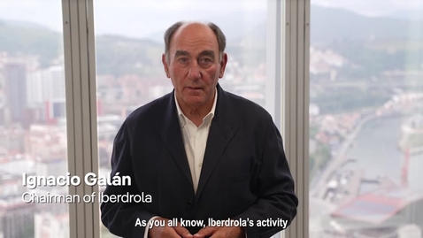 Miniatura para Message from Ignacio Galán to the employees of Iberdrola Mexico
