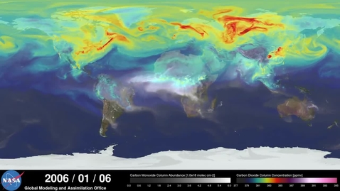 Miniatura para la entrada NASA - A Year in the Life of Earth's CO2