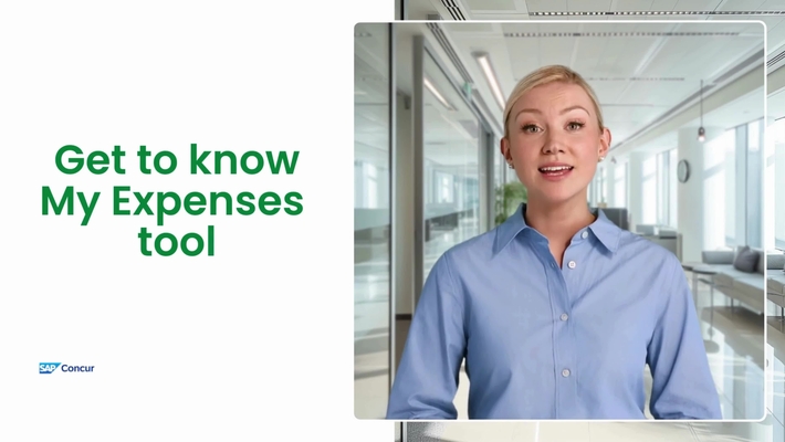 Get to know My expenses tool