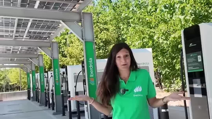 ¿Conoces la electrolinera de carga rápida más grande de Madrid?
