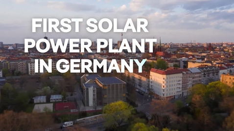 Miniatura para ED EN primera planta fotovoltaica de Iberdrola en Alemania, Boldekow