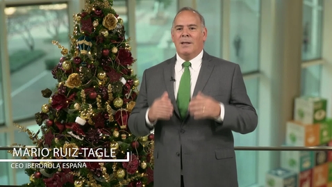 Miniatura para Felicitación de Navidad de Mario Ruiz-Tagle, CEO de Iberdrola España