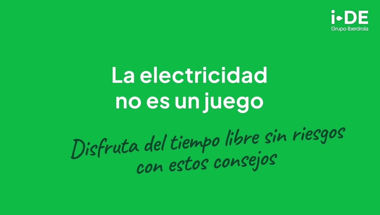 Riesgos eléctricos - Consejos para jóvenes