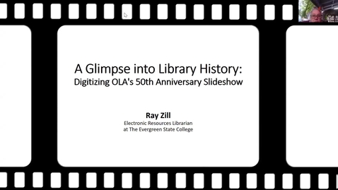 Thumbnail for entry A Glimpse into Library History: Digitizing OLA's 50th Anniversary Slideshow