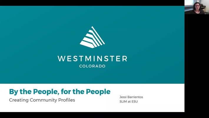 Jessi Barrientos Webinar - By the People, For the People: Creating Community Profiles
