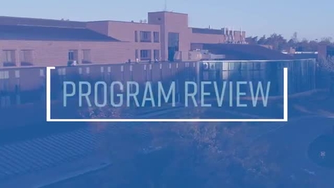 Thumbnail for The Program Review process