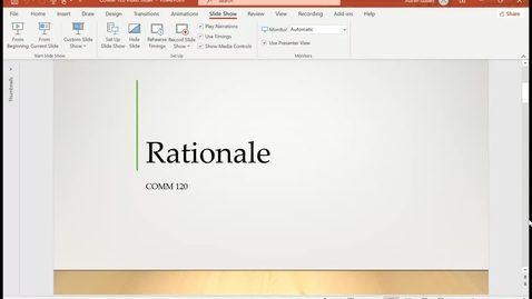 Thumbnail for COMM 120: Group Project Rationale