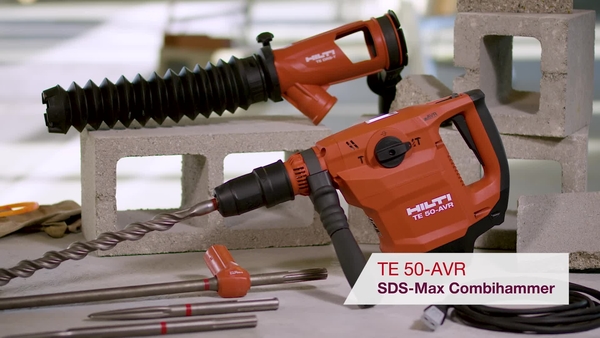 Product video of Hilti's SDS-max combihammer TE 50-AVR