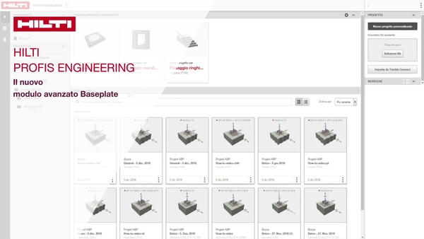 Iniziate col nuovo modulo di piastra di base avanzata e iniziate a progettare il vostro punto di fissaggio completo. Questo video how-to presenta le principali funzionalità.