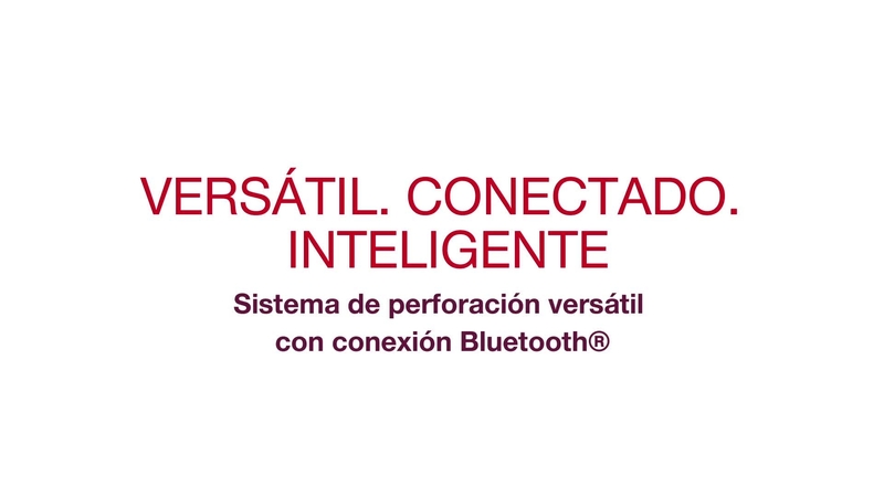 Versátil. Inteligente. Conectado. Conozca el sistema DD 150-U (03) conectado al sistema WMS 100 BLE mediante Bluetooth.