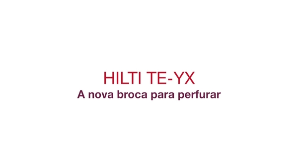 TE-YX - Broca para perfurar.