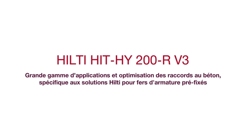 Présentation des avantages des plus marquants des fers d'armature révolutionnaires, y compris HY 200-R v3 et TR069