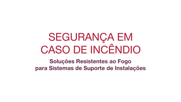 Nous vous expliquons l'importance des systèmes de support modulaires résistants au feu, pour évacuer en toute sécurité un bâtiment en cas d'incendie.