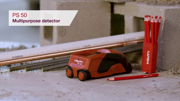 Product video of Hilti's multipurpose detector PS 50