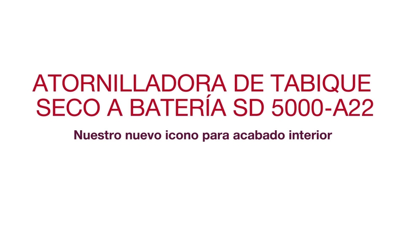 Nuestro nuevo equipo insignia de acabado de interiores con motor sin escobillas actualizado y luces LED es ahora un 30 % más ligero