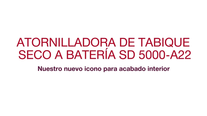 Nuestro nuevo equipo insignia de acabado de interiores con motor sin escobillas actualizado y luces LED es ahora un 30 % más ligero