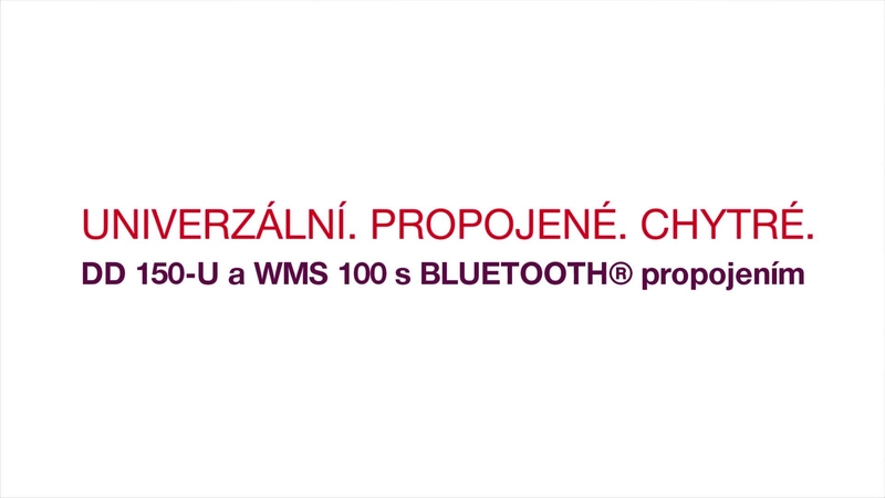 Všestranné. Inteligentní. Připojené. Seznamte se s DD 150-U (03) a WMS 100 BLE.