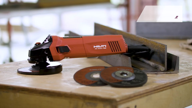 Vidéo produit de la meuleuse d'angle filaire Hilti AG500-7SE