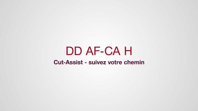 DD AF-CA Cut-assist – Suivi de trajectoire intelligent. Découvrez l'unité d'alimentation automatique DD AF-CA H pour DD 250-CA