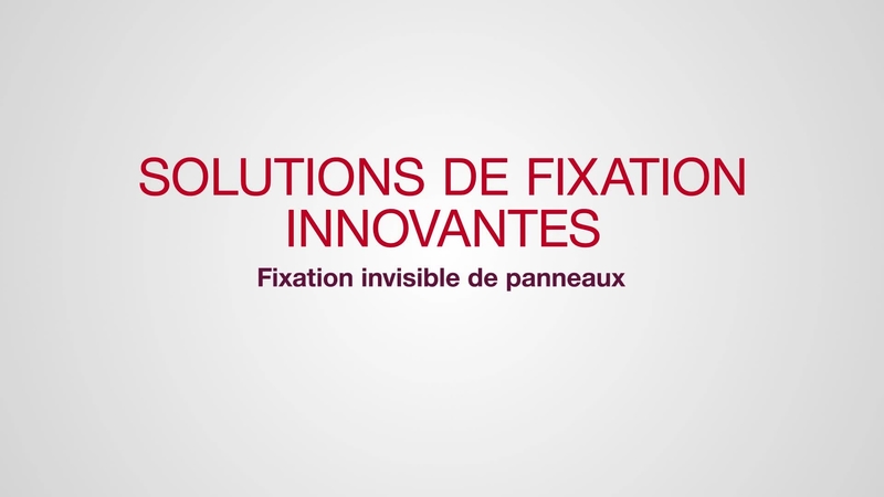 Fixation invisible des panneaux HPL avec vis autoperceuse