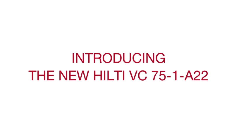 VC 75-A22 の紹介、新しいポータブル充電式 22V バキュームクリーナー