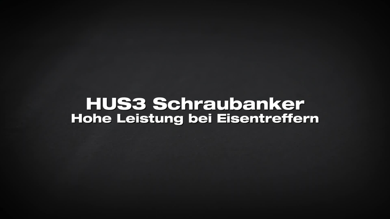 HUS3 Schraubanker. Leistung in Bewehrungsstäben.