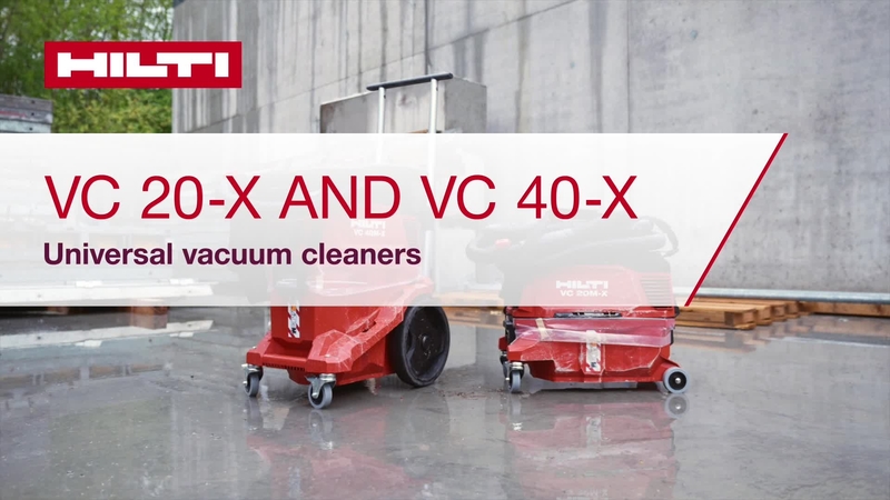 VC 40H X H class dust extractor Jobsite Vacuum Cleaners Hilti GB