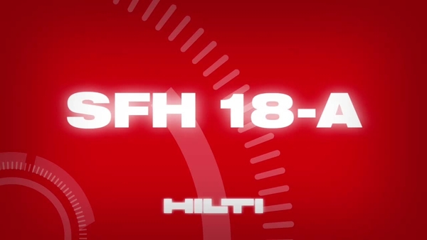 Κρουστικό δραπανοκατσάβιδο μπαταρίας Hilti SFH 18-A.