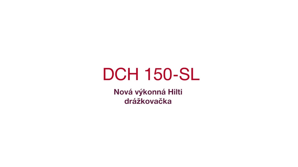Drážkovací stroj na drážkovanie do stien/podláh a montáž káblov, vedení alebo potrubí v širokej škále základných materiálov.