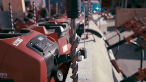 Làm mẫu cho mũi TE-YX của Hilti