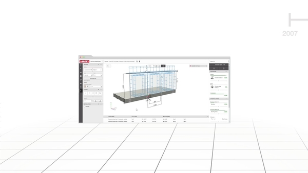 Tìm hiểu PROFIS Engineering Suite của Hilti tương tác liền mạch với phần mềm tính toán kết cấu của bên thứ ba như Dlubal như thế nào. Tab mục yêu thích và nút hoàn tác cho phép tính toán bu-lông nhanh và tối đa hóa năng suất.